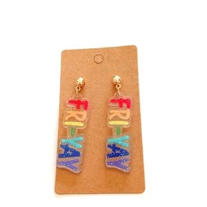 Fashion Jewelry Fri Yay Dangle Earrings